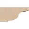 Ekena Millwork 7"W x 14"D x 7"H Wide Van Buren Rough Cedar Woodgrain TimberThane Corbel, Primed Tan CORUR07X14X07VANRCPR - alternate 2